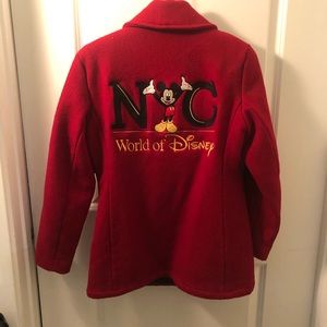 Disney VINTAGE 90s NYC World of Disney Peacoat